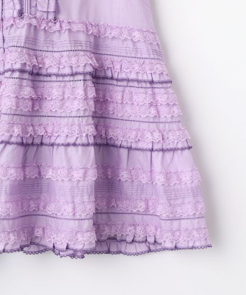 PINK HOUSE / ピンクハウス シャツ・ブラウス | レース使いローンブラウス | 詳細8