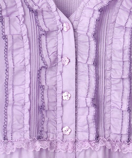 PINK HOUSE / ピンクハウス シャツ・ブラウス | レース使いローンブラウス | 詳細9