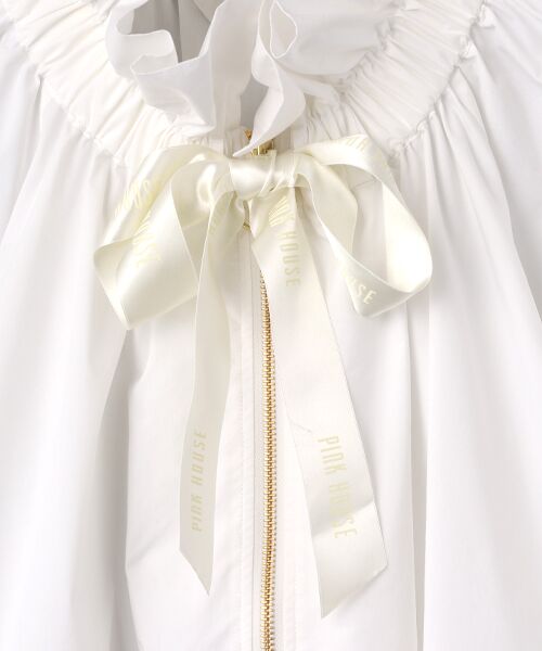 PINK HOUSE / ピンクハウス ブルゾン | ストレッチブロードジャケット | 詳細2