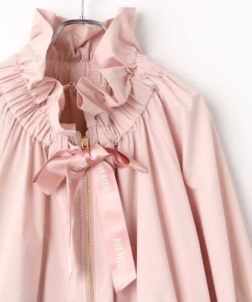 PINK HOUSE / ピンクハウス ブルゾン | ストレッチブロードジャケット | 詳細4