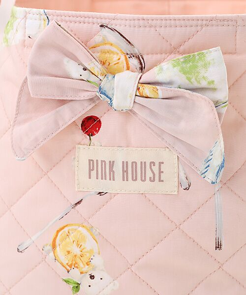 PINK HOUSE / ピンクハウス ハンドバッグ | かき氷プリントキルティングバッグ | 詳細8