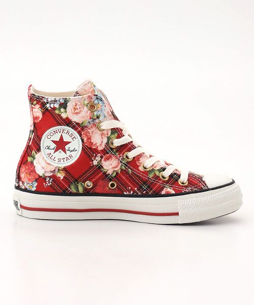PINK HOUSE / ピンクハウス スニーカー | CONVERSE×PINK HOUSE フラワーチェックプリントハイカットスニーカー | 詳細3