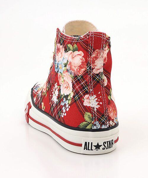 PINK HOUSE / ピンクハウス スニーカー | CONVERSE×PINK HOUSE フラワーチェックプリントハイカットスニーカー | 詳細4
