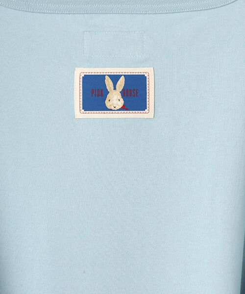 PINK HOUSE / ピンクハウス ロング・マキシ丈ワンピース | トロンプルイユラビットプリント使いカットソーワンピース | 詳細12