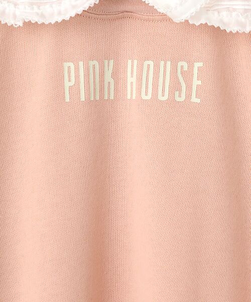 PINK HOUSE / ピンクハウス ロング・マキシ丈ワンピース | ローンフード付きスウェットワンピース | 詳細3