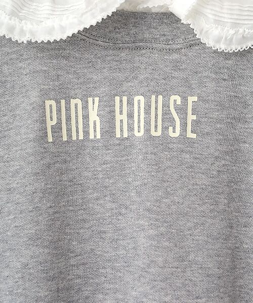 PINK HOUSE / ピンクハウス ロング・マキシ丈ワンピース | ローンフード付きスウェットワンピース | 詳細9