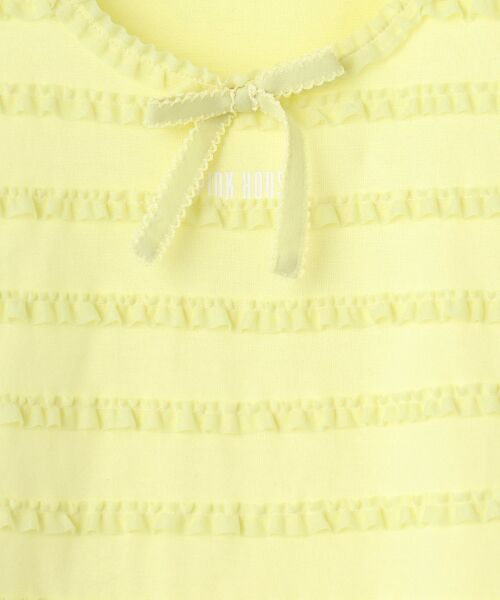 PINK HOUSE / ピンクハウス カットソー | トリコットオーガンジーフリル使いカットソー | 詳細8