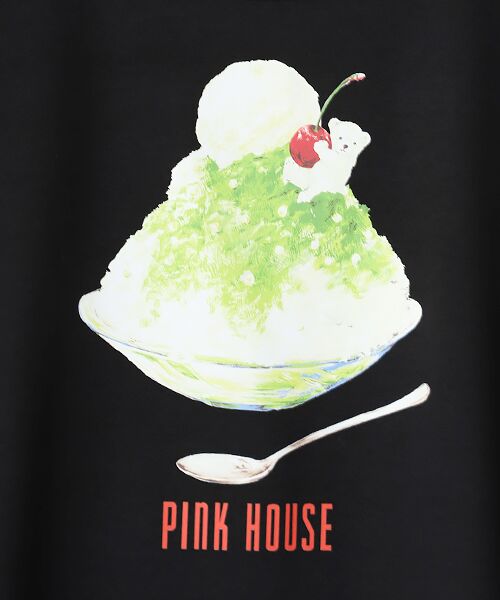 PINK HOUSE / ピンクハウス カットソー | かき氷プリントカットソー | 詳細1