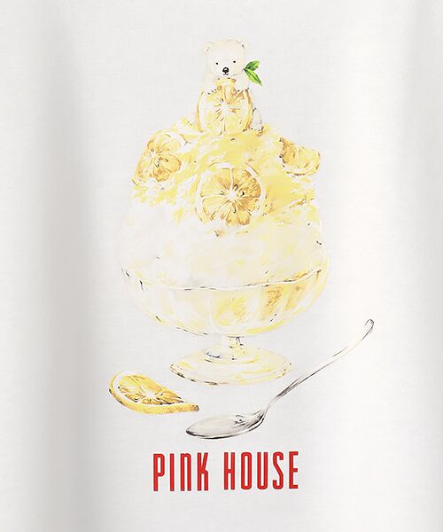 PINK HOUSE / ピンクハウス カットソー | かき氷プリントカットソー | 詳細2