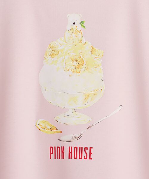 PINK HOUSE / ピンクハウス カットソー | かき氷プリントカットソー | 詳細3