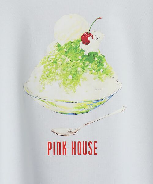 PINK HOUSE / ピンクハウス カットソー | かき氷プリントカットソー | 詳細7