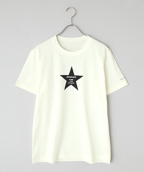PINK HOUSE / ピンクハウス Tシャツ | 星プリントTシャツ（シロ）