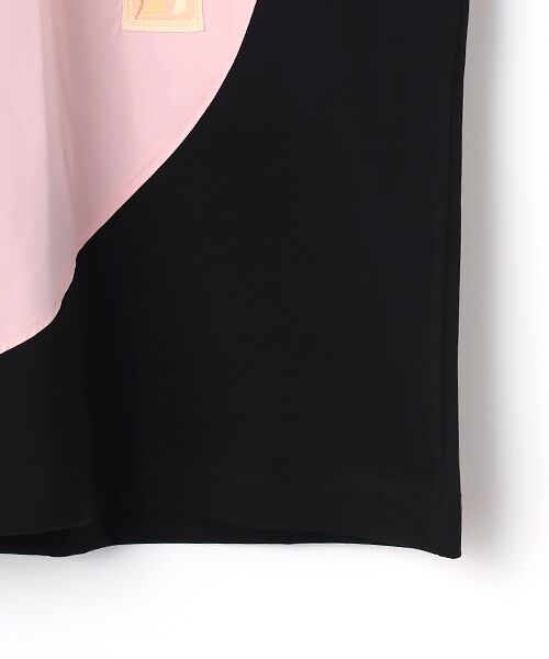 PINK HOUSE / ピンクハウス Tシャツ | ロゴプリントポリエステルタフタ使いカットソー | 詳細3