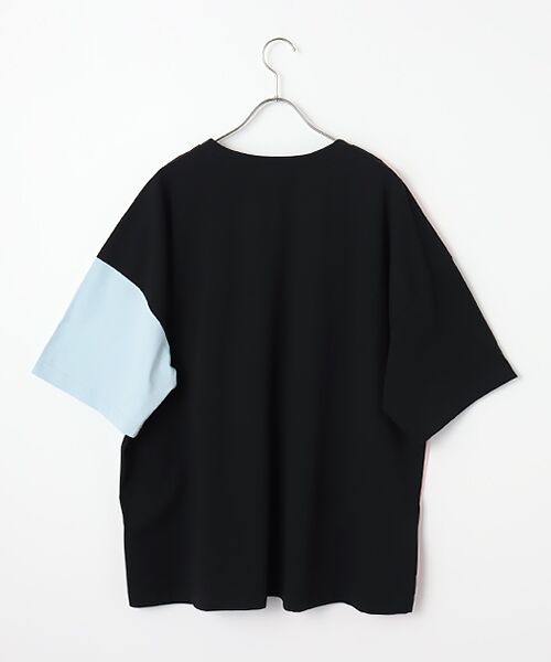 PINK HOUSE / ピンクハウス Tシャツ | Ｋロゴプリントポリエステルタフタ使いカットソー | 詳細1