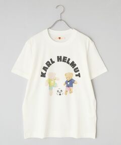 PINK HOUSE / ピンクハウス Tシャツ | サッカーくまプリントTシャツ