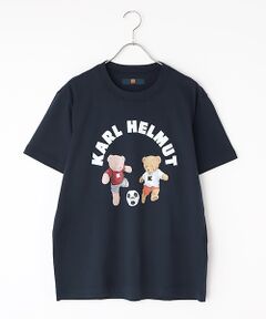 PINK HOUSE / ピンクハウス Tシャツ | サッカーくまプリントTシャツ