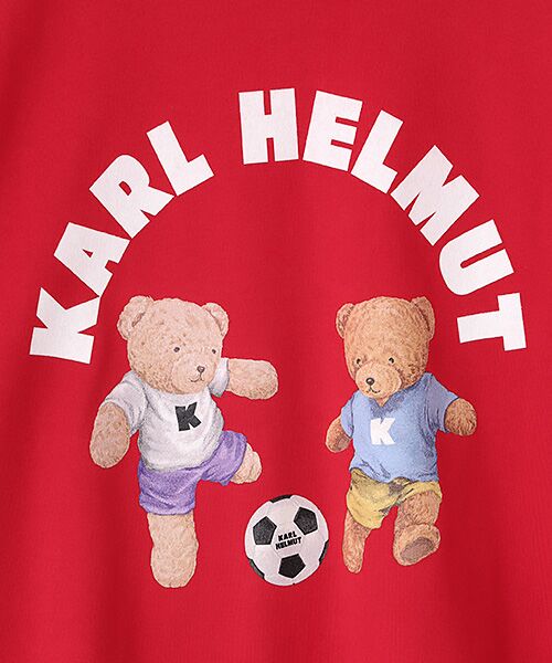 PINK HOUSE / ピンクハウス Tシャツ | サッカーくまプリントTシャツ | 詳細2