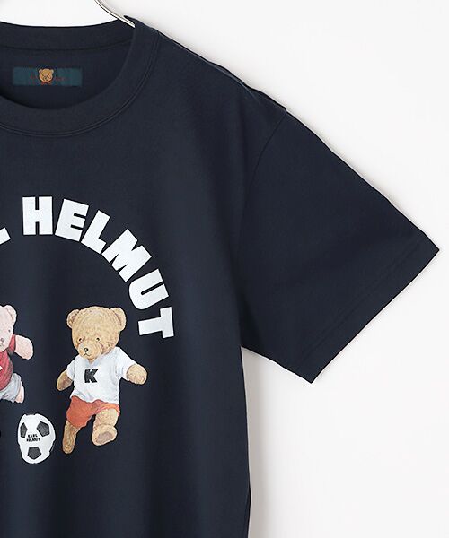 PINK HOUSE / ピンクハウス Tシャツ | サッカーくまプリントTシャツ | 詳細4