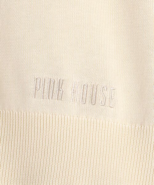 PINK HOUSE / ピンクハウス カーディガン・ボレロ | ロゴ刺繍カーディガン | 詳細2