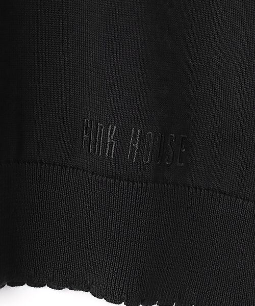 PINK HOUSE / ピンクハウス ニット・セーター | ロゴ刺繍ニット | 詳細1