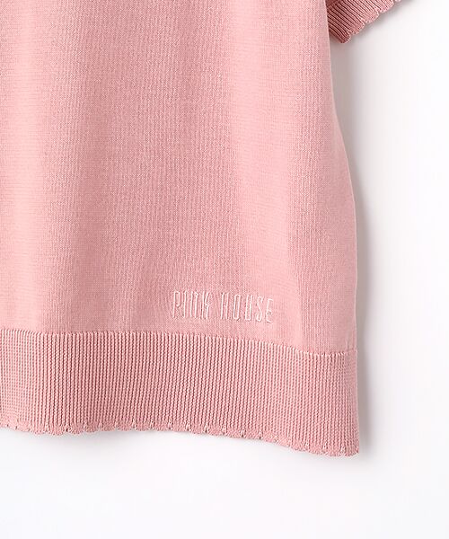 PINK HOUSE / ピンクハウス ニット・セーター | ロゴ刺繍ニット | 詳細6