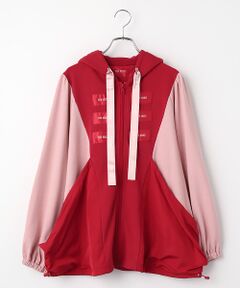 PINK HOUSE / ピンクハウス パーカー | ネームワッペン使い配色パ―カー