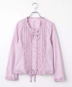 PINK HOUSE / ピンクハウス シャツ・ブラウス | フリル使いブラウス