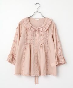 PINK HOUSE / ピンクハウス シャツ・ブラウス | ミニリボンいっぱいローンブラウス