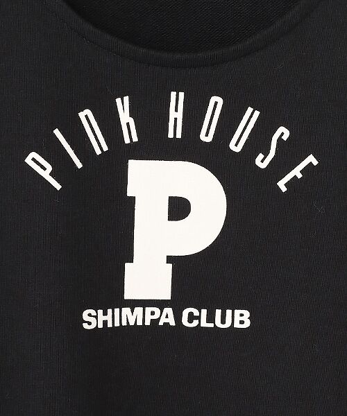 PINK HOUSE / ピンクハウス ロング・マキシ丈ワンピース | Pロゴプリントジャンパースカート | 詳細1