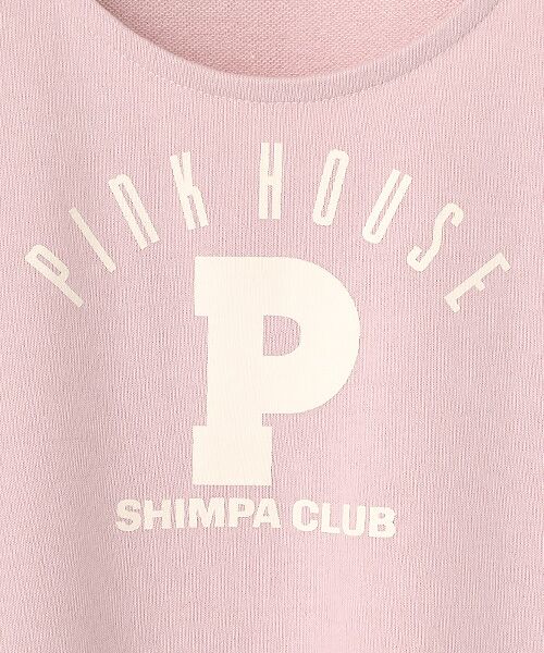 PINK HOUSE / ピンクハウス ロング・マキシ丈ワンピース | Pロゴプリントジャンパースカート | 詳細3