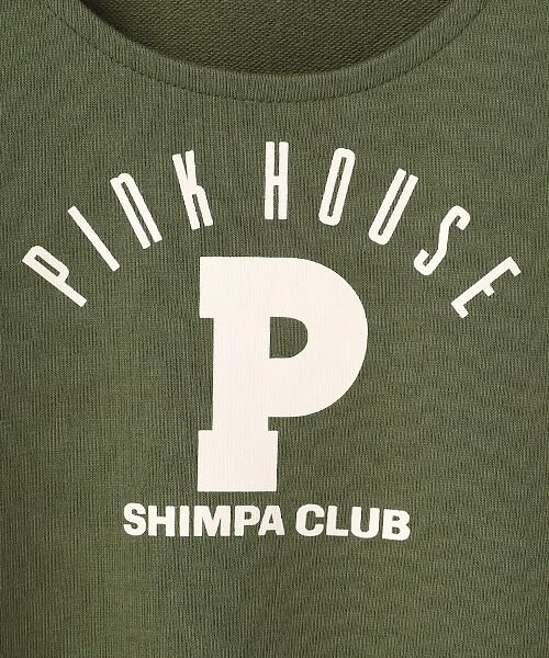 PINK HOUSE / ピンクハウス ロング・マキシ丈ワンピース | Pロゴプリントジャンパースカート | 詳細5