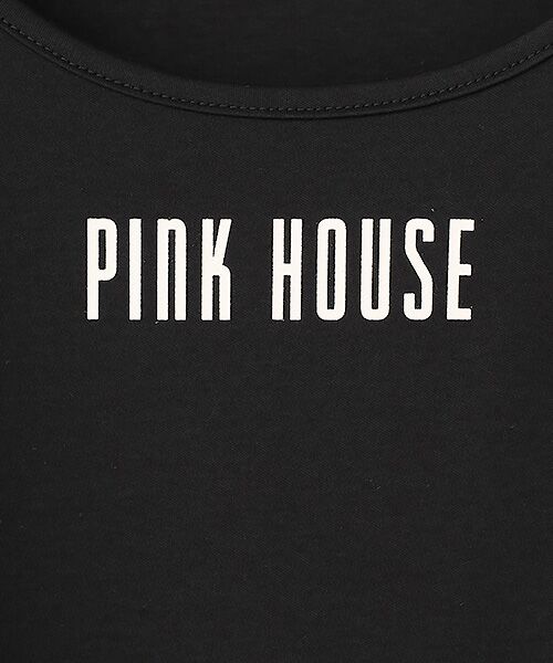 PINK HOUSE / ピンクハウス カットソー | ロゴプリントパフスリーブカットソー | 詳細1