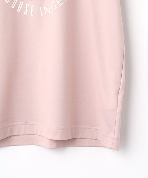 PINK HOUSE / ピンクハウス Tシャツ | ワールドロゴプリント半袖Ｔシャツ | 詳細5