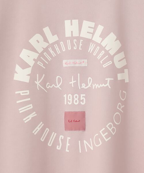 PINK HOUSE / ピンクハウス Tシャツ | ワールドロゴプリント半袖Ｔシャツ | 詳細6
