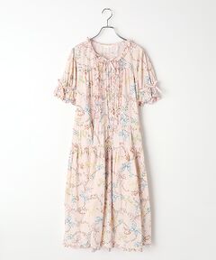 PINK HOUSE / ピンクハウス ロング・マキシ丈ワンピース | ロココリボンプリントミディワンピース