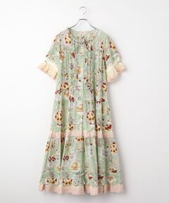 PINK HOUSE / ピンクハウス ロング・マキシ丈ワンピース | クレープリープリントワンピース