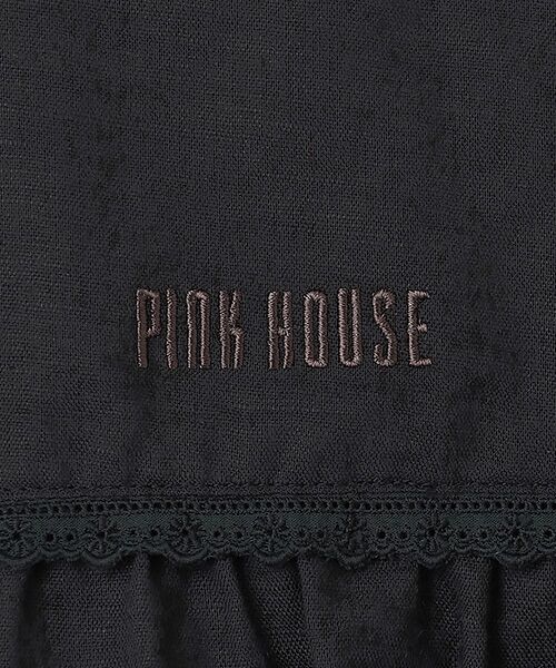 PINK HOUSE / ピンクハウス チュニック | レース使いセーラーカラーチュニックブラウス | 詳細2