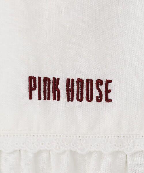 PINK HOUSE / ピンクハウス チュニック | レース使いセーラーカラーチュニックブラウス | 詳細4