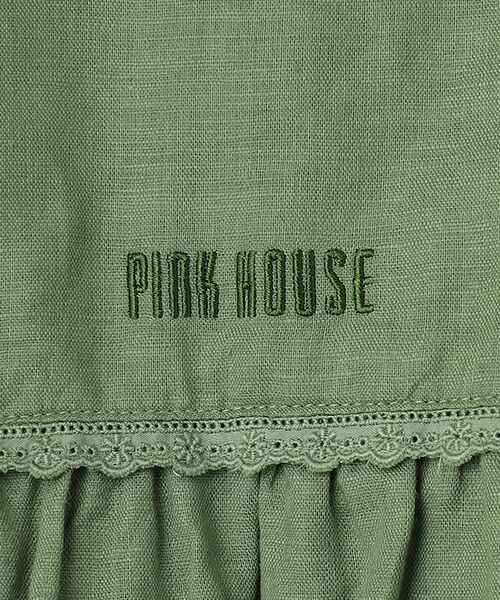 PINK HOUSE / ピンクハウス チュニック | レース使いセーラーカラーチュニックブラウス | 詳細11