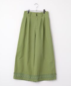 PINK HOUSE / ピンクハウス その他パンツ | 裾レース使いワイドパンツ