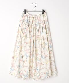 PINK HOUSE / ピンクハウス ロング・マキシ丈スカート | ロココリボンプリントスカート