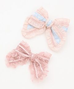 PINK HOUSE / ピンクハウス ブローチ・コサージュ | ローン＆フルールラッセルレースリボン2個セット
