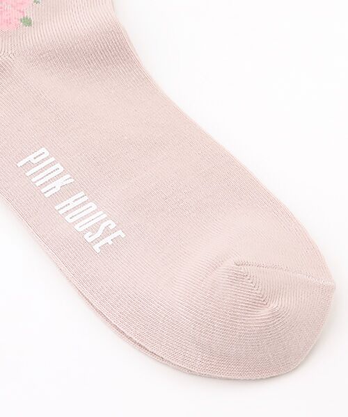 PINK HOUSE / ピンクハウス ソックス | ロココリボン柄ソックス | 詳細1