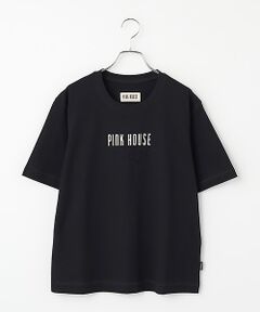 PINK HOUSE / ピンクハウス カットソー | 配色ロゴプリントカットソー