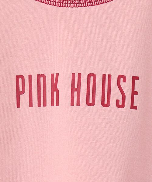 PINK HOUSE / ピンクハウス カットソー | 配色ロゴプリントカットソー | 詳細5