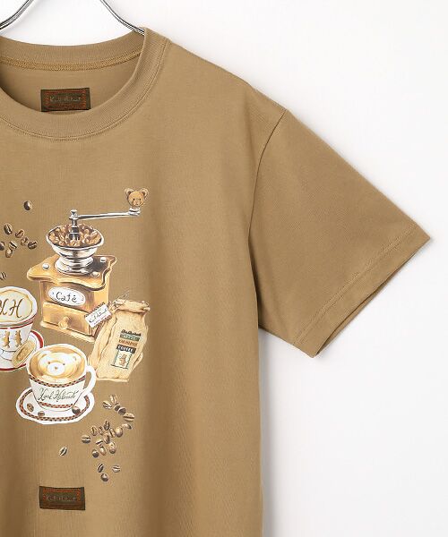 PINK HOUSE / ピンクハウス Tシャツ | カフェカールプリントＴシャツ | 詳細5