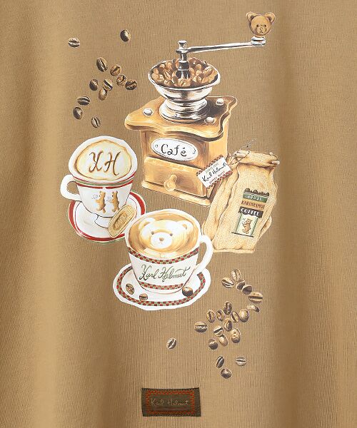 PINK HOUSE / ピンクハウス Tシャツ | カフェカールプリントＴシャツ | 詳細7