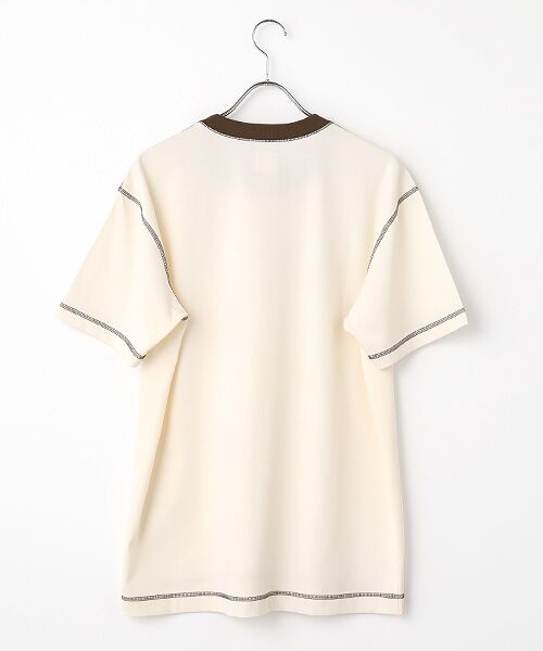 PINK HOUSE / ピンクハウス Tシャツ | 筆記体ロゴハイゲージ天竺半袖Ｔシャツ | 詳細3