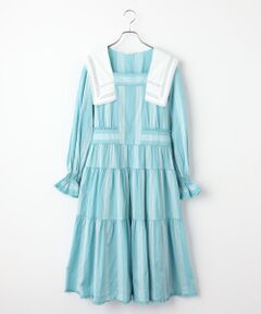 PINK HOUSE / ピンクハウス ロング・マキシ丈ワンピース | ドビーストライプワンピース