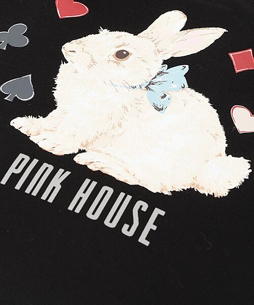 PINK HOUSE / ピンクハウス トートバッグ | Rabbit Marchプリントバッグ | 詳細6